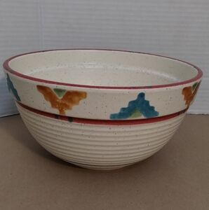 Vintage Treasure Craft Saratoga Mixing Bowl- Southwestern Design